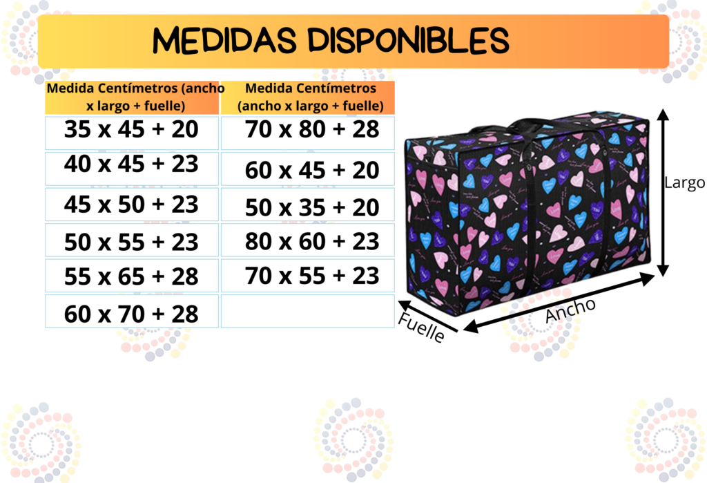 Medidas Disponibles